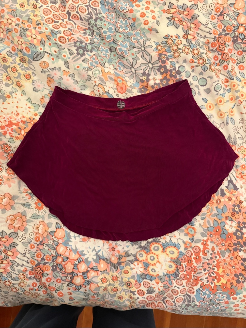 Women’s Bullet Pointe Skirt - Deep Burgundy